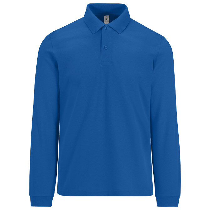 Majica dugi rukavi B&C MyPolo180 LSL 180g zagrebačko plava 3XL!!