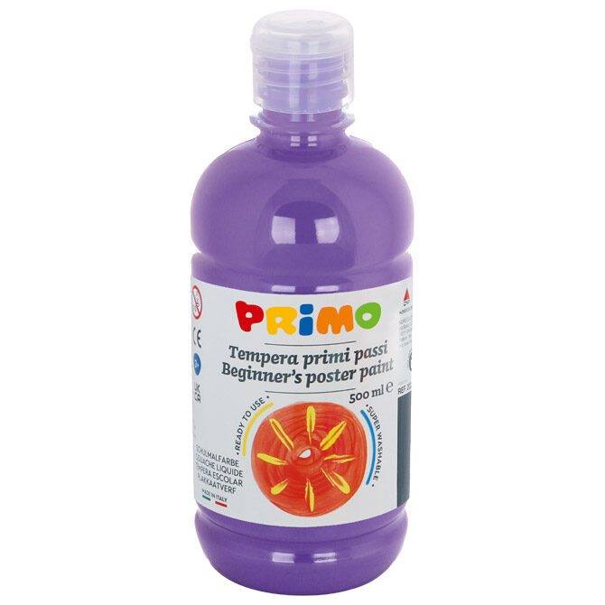 Boja tempera  0,5 litre Primo base 202BR500450 lila