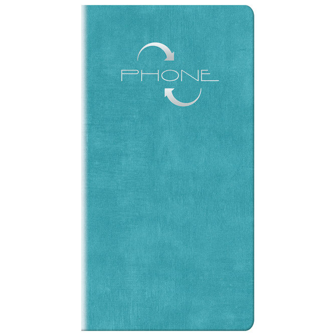 Adresar telefonski  70x150 mm A-Z Murano C90 tirkizni!!