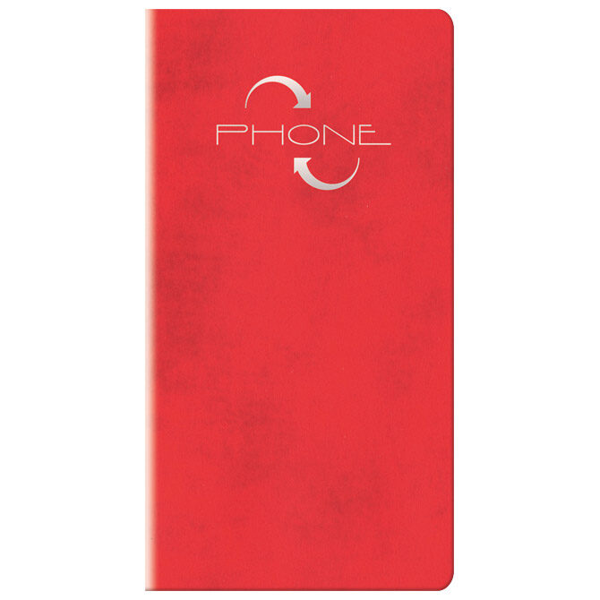 Adresar telefonski  70x150 mm A-Z Murano C94 crveni!!