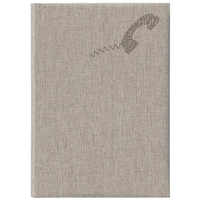 Adresar telefonski  145 mmx205 A-Z Bolsena 800 krem!!