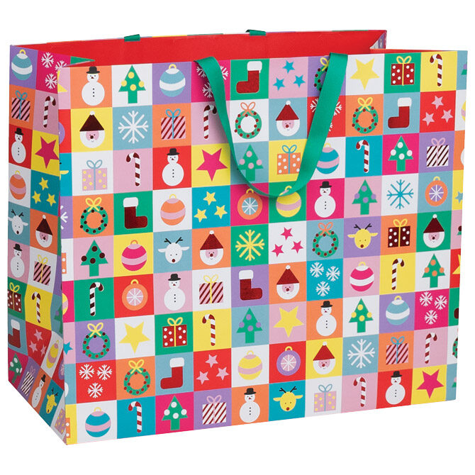 Vrećice ukrasne 45x38x22 cm novogodišnje dječje Stewo 523925!!