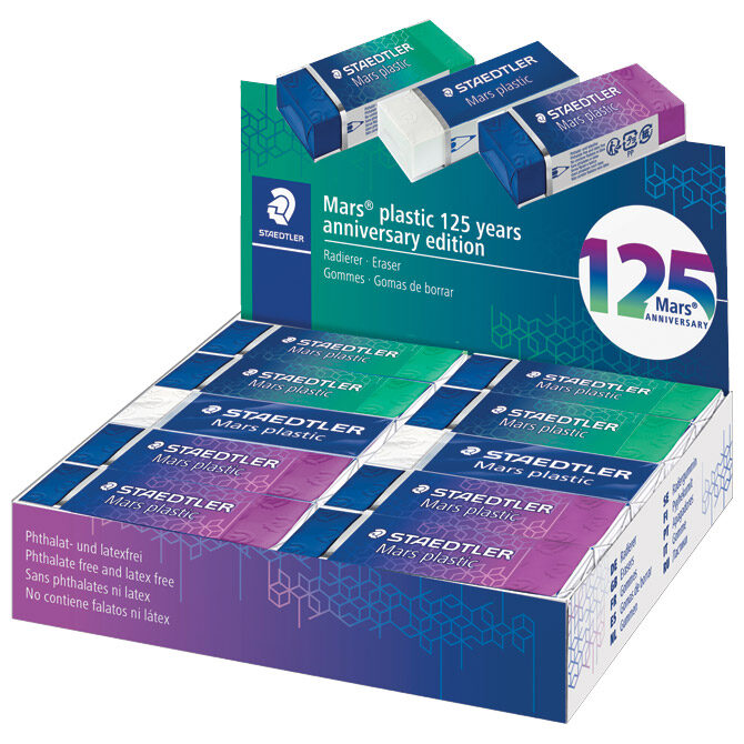 Gumica Mars plastic 125 years Staedtler 526 50-SMA sort-KOMAD