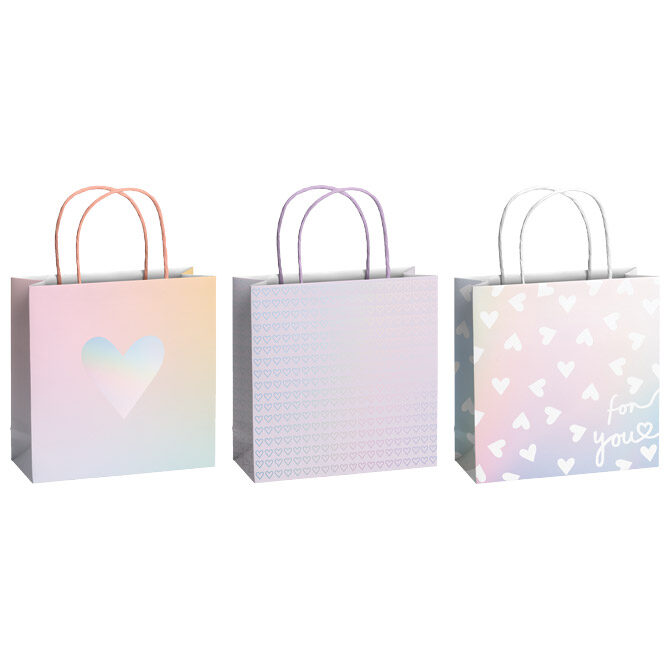 Vrećice ukrasne 20x20x8 cm Love Stewo 5208 99 sortirano!!