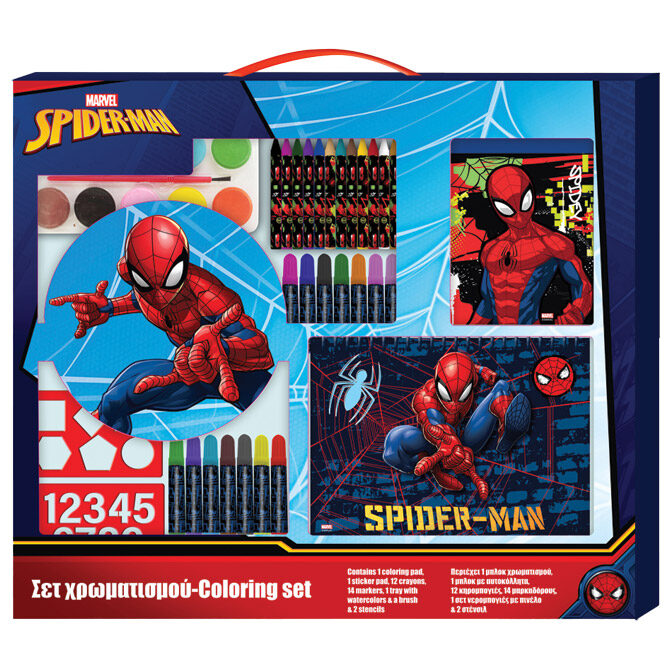 Set za bojanje Spiderman Diakakis 000508424
