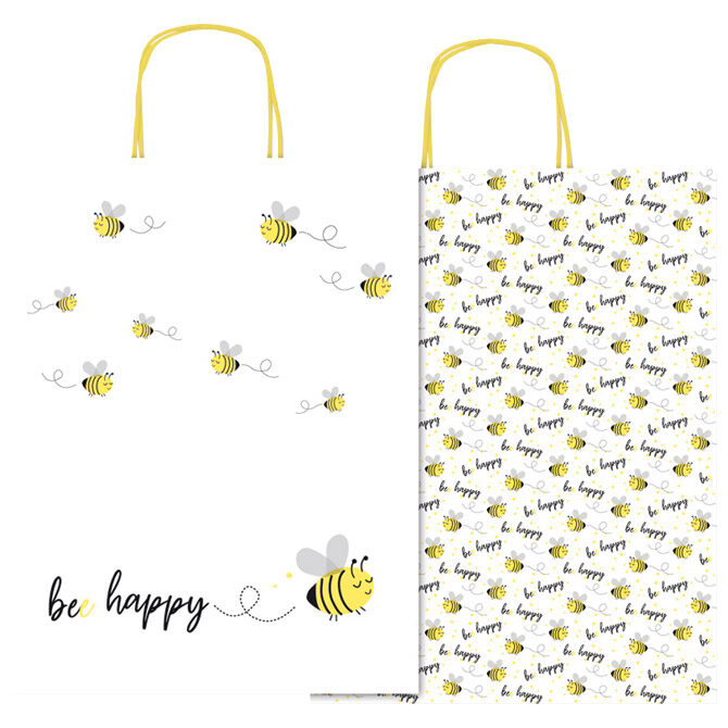 Vrećice ukrasne 26x34,5x12cm Pčelica Rex-Saul Sadoch SDX26-211F