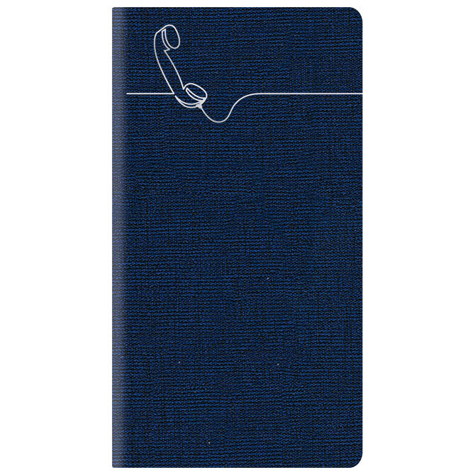 Adresar telefonski  70x150mm A-Z Colere E52 tamnoplavi