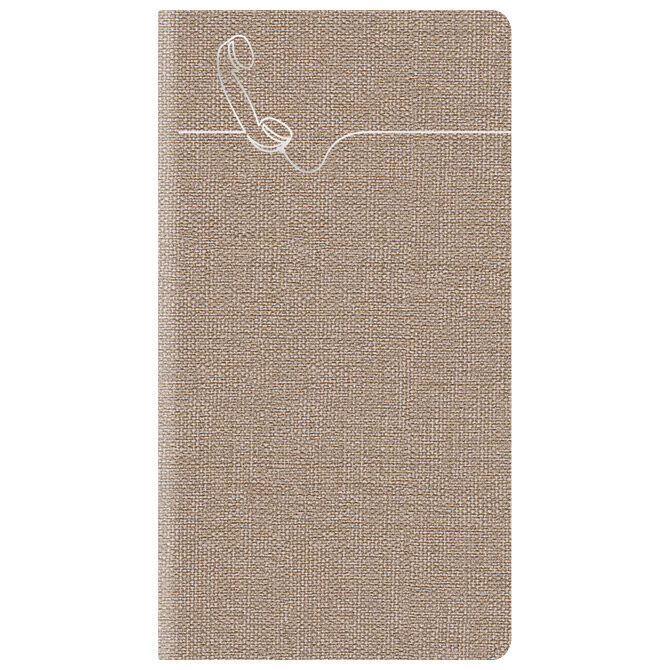 Adresar telefonski  70x150mm A-Z Colere E44 boja pijeska