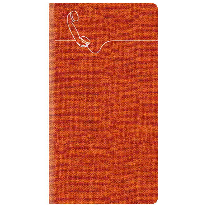 Adresar telefonski  70x150mm A-Z Colere E42 narančasti