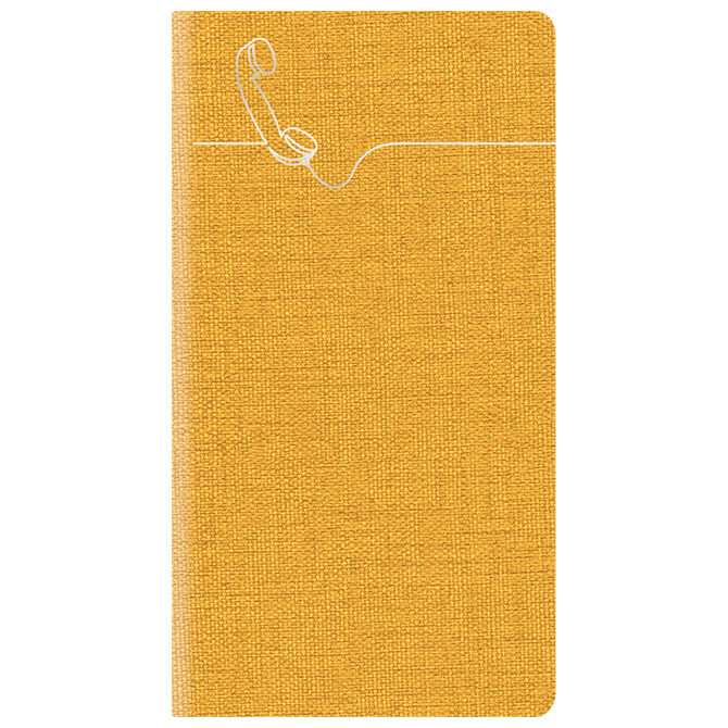 Adresar telefonski  70x150mm A-Z Colere E43 žuti