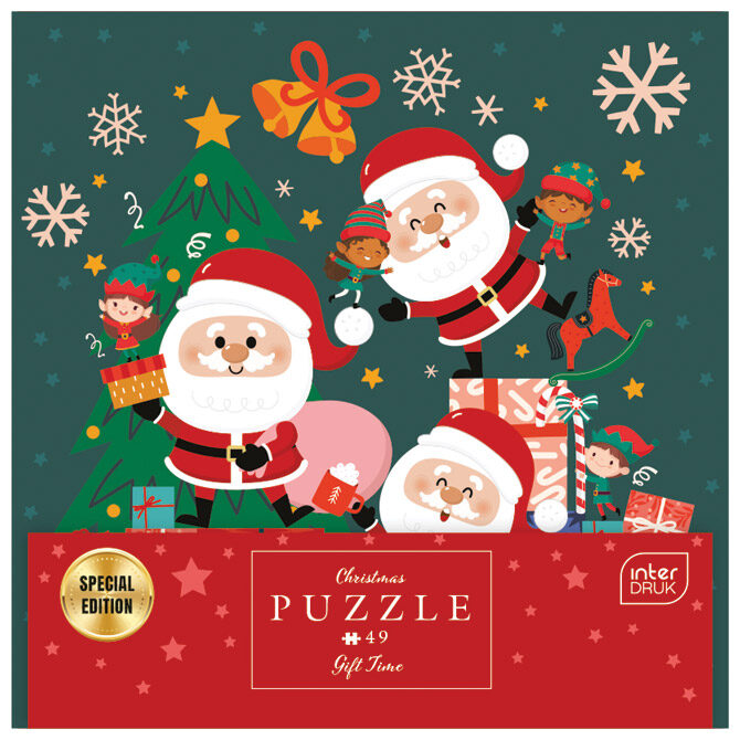 Puzzle 49 kom u okviru Christmas "Gift Time" Interdruk