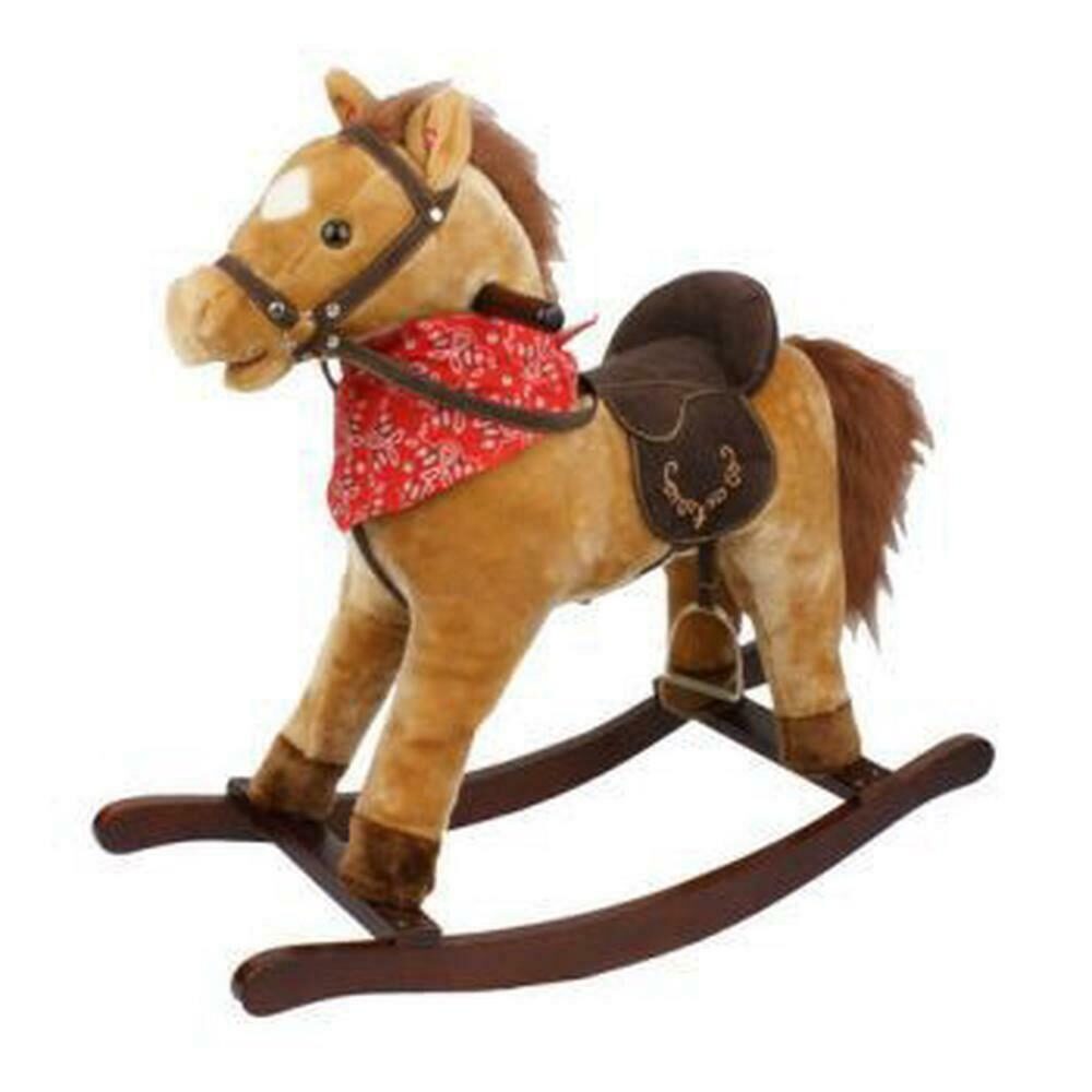 FREE 2 PLAY njihaljka konjić s maramom smeđi 6120