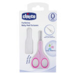 CHICCO škarice s poklopcem pink 0591210 - Slika 2