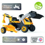 SMOBY traktor / bager na pedale Builder Max  710304 - Slika 3