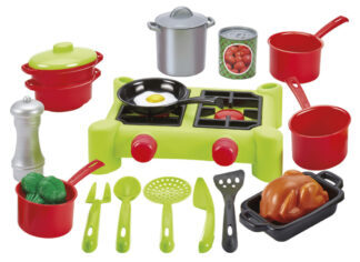 ECOIFFIER štednjak i pribor za kuhanje 2649