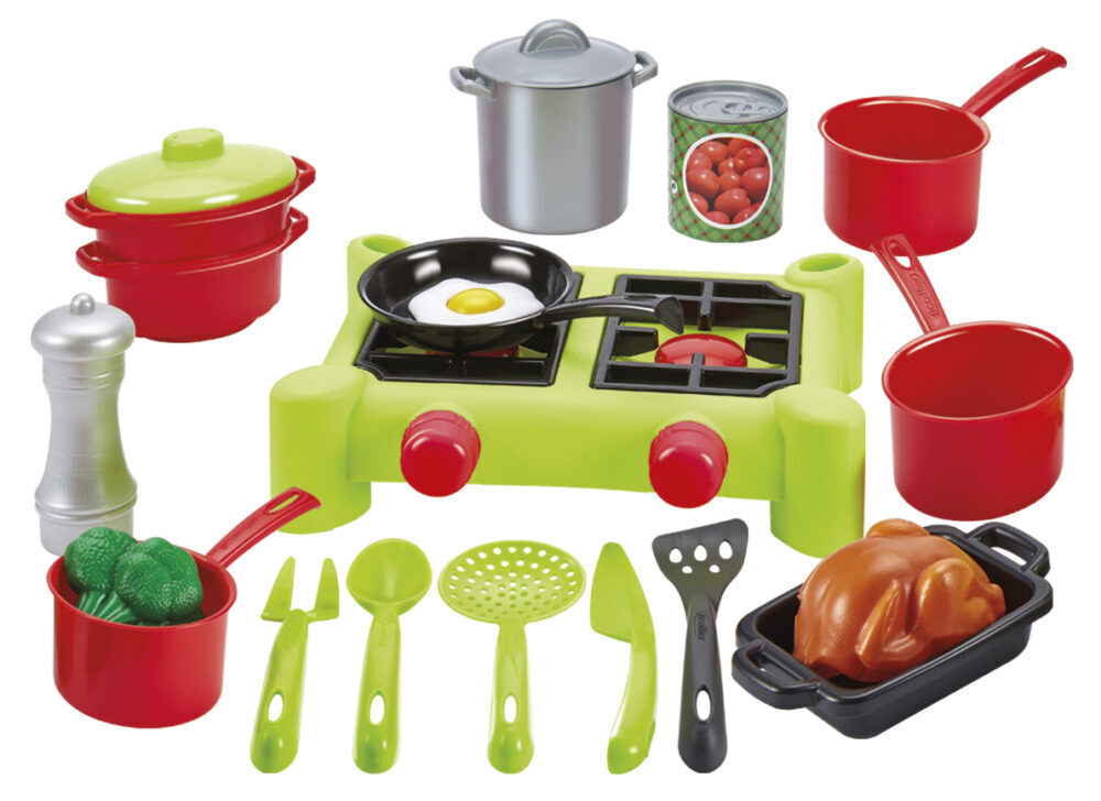 ECOIFFIER štednjak i pribor za kuhanje 2649