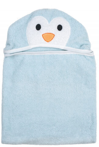 BUBABA BY FREEON ručnik s kapuljačom pingvin 110x75cm blue 66832