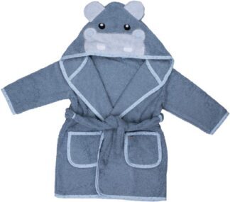 BUBABA BY FREEON ogrtač za kupanje hippo 86/92 plava - Slika 2