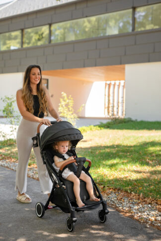 FREEON kišobran kolica Nano autofolding black 39180 - Slika 3