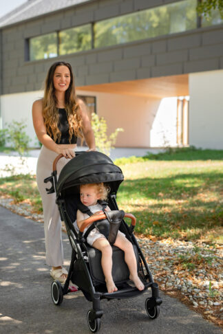 FREEON kišobran kolica Nano autofolding black 39180 - Slika 4