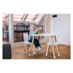 FREEON Drveni set Bear, stol i dvije stolice 44282 - Slika 4