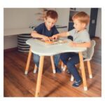 FREEON Drveni set Bear, stol i dvije stolice 44282 - Slika 5