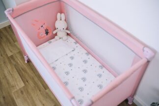 FREEON prijenosni krevetić Love pink 44312 - Slika 4