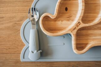 FREEON pribor za jelo od nehrđajućeg čelika siva 46286 - Slika 3