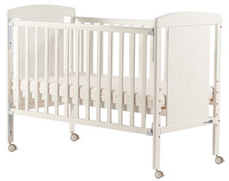 FREEON dječji krevet 120x60 cm Mia drveni white 49171