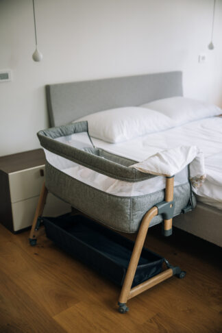 FREEON krevetić za uz krevet Bliss grey 49584 - Slika 3