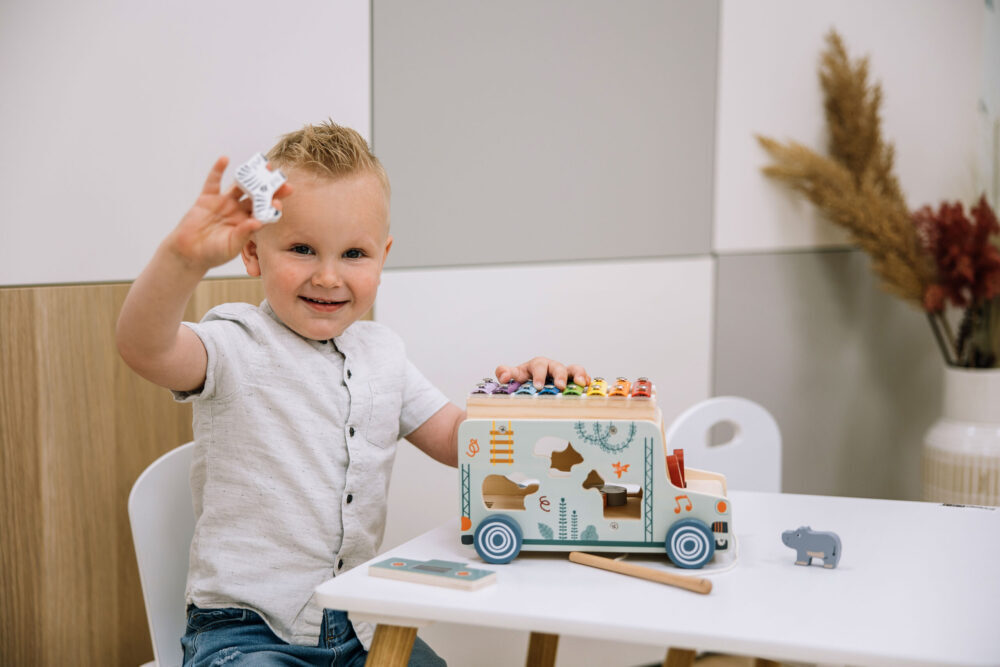 FREE 2 PLAY kamion sa ksilofonom i životinjama 80623