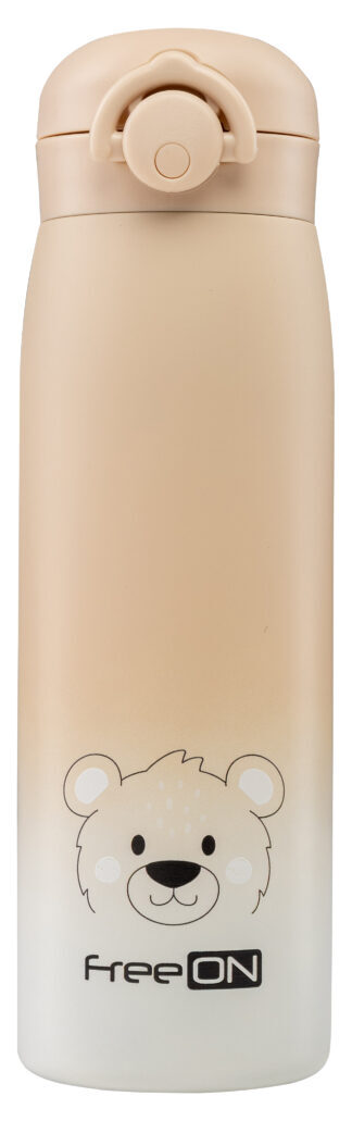 FREEON termo bočica 480 ml medvjedić beige 380708
