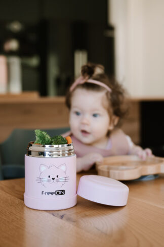 FREEON termo posuda 350 ml lav gray 380746 - Slika 3