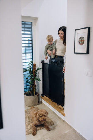 FREEON zaštitna ograda Sigma sklopiva Black 81965 - Slika 9