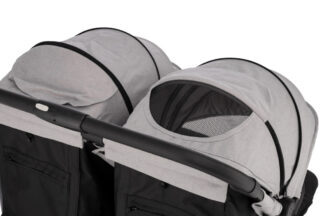 FREEON kolica za dvojke Active Twin siva 82801 - Slika 4