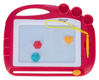 FREE 2 PLAY magnetna ploča crvena mala 83204 - Slika 2