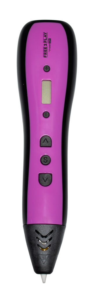 FREE 2 PLAY 3D zabavna olovka, ljubičasta 83587 rp700c