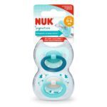 NUK duda varalica - silikon Signature (0-6 m), 2 kom multicolor 10730617