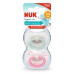 NUK duda varalica - silikon Signature (0-6 m), 2 kom multicolor 10730617 - Slika 4