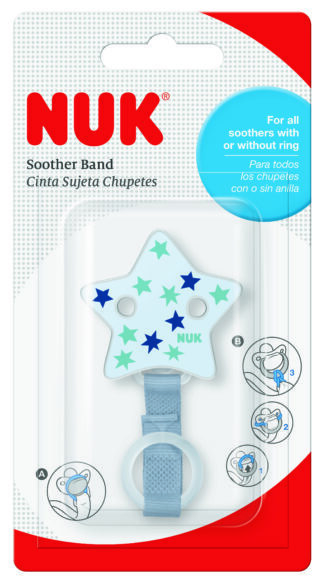 NUK vezica za dudu sa silikonskim obručem multicolor kom 10256511 - Slika 5