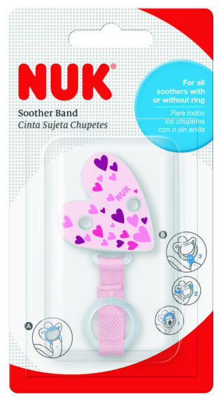 NUK vezica za dudu sa silikonskim obručem multicolor kom 10256511 - Slika 7