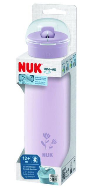 NUK čašica Mini-Me Flip nehrđajući čelik 12m+, 500 ml multicolor kom 10255691 - Slika 2