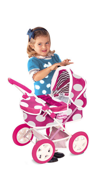 DIMIAN kolica roma sa mašnom 86474