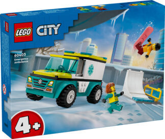 LEGO® CITY 60403 Hitna pomoć i snowboarder - Slika 5