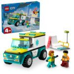 LEGO® CITY 60403 Hitna pomoć i snowboarder