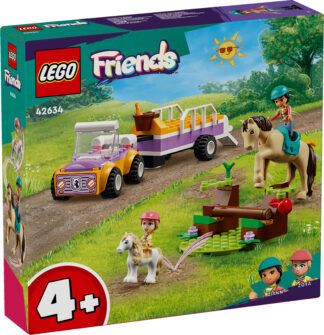 LEGO® FRIENDS 42634 Prikolica za konja i ponija - Slika 4