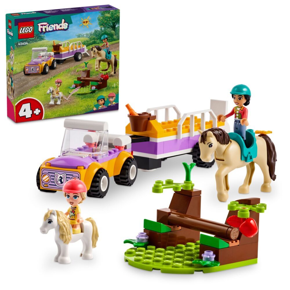 LEGO® FRIENDS 42634 Prikolica za konja i ponija