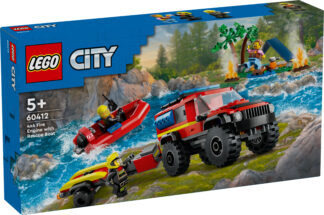 LEGO® CITY 60412 Vatrogasni terenac s čamcem za spašavanje - Slika 5