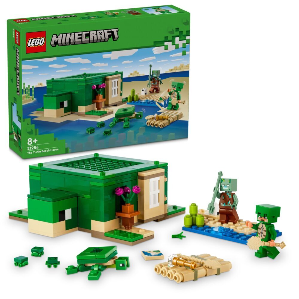 LEGO® MINECRAFT® 21254 Kornjačina kuća na plaži