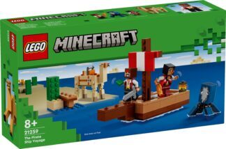 LEGO® MINECRAFT® 21259 Putovanje gusarskim brodom